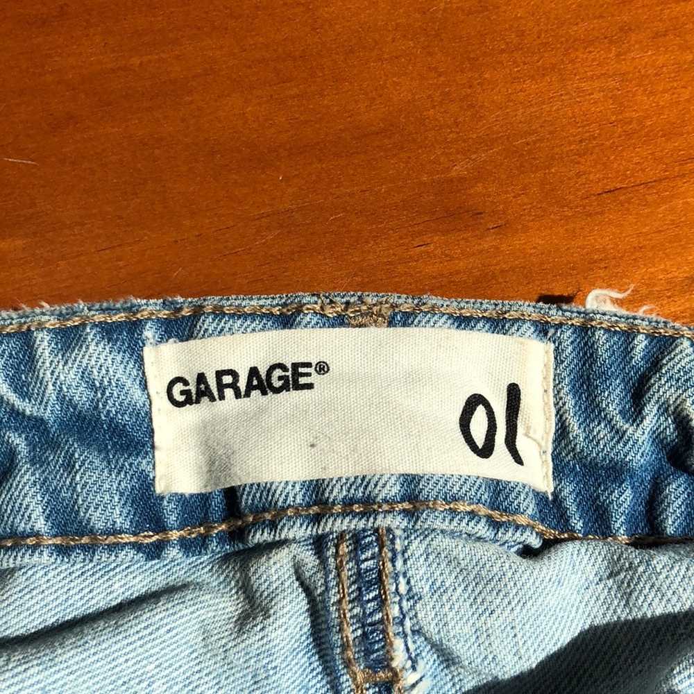 Garage Ripped Blue Jeans - Picture 4 of 4